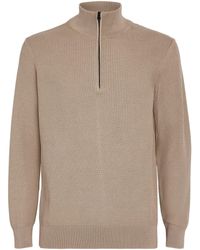 Rag & Bone - Knitted Quarter-Zip Sweater - Lyst