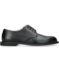 The Row - Nic Leather Derby Shoes - Lyst