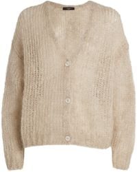 Weekend by Maxmara - Mohair-Blend Brushed Cardigan - Lyst