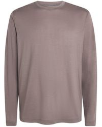Sease - Virgin Wool Long-Sleeve T-Shirt - Lyst
