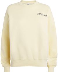Sporty & Rich - Cotton Graphic Sweatshirt - Lyst