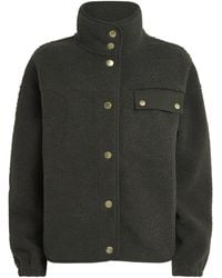 Barbour - Fleece Mabel Bomber Jacket - Lyst