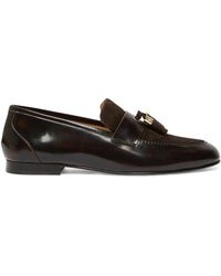 Marina Rinaldi - Leather-Suede Moccasins - Lyst