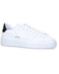 Golden Goose - Pure Star Low-top Leather And Suede Trainers - Lyst