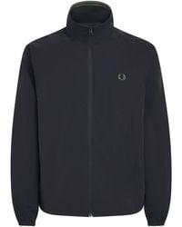 Fred Perry - Taslan Oversized Shell Jacket - Lyst
