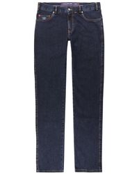 paul and shark red rivet jeans