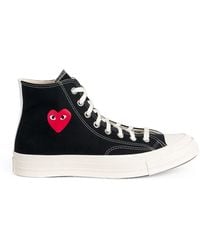 COMME DES GARÇONS PLAY - X Converse Heart Chuck Taylor All Star '70 High-Top Sneakers - Lyst