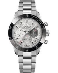 Zenith - Stainless Steel Chronomaster Sport Watch - Lyst
