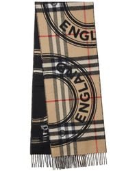 Burberry - Cashmere Montage Print Scarf - Lyst