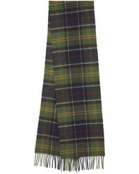 Barbour - Wool-Cashmere Tartan Scarf - Lyst