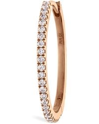 Maria Tash - Diamond Eternity Single Hoop Earring - Lyst