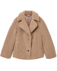 AllSaints - Eddy Teddy Jacket - Lyst