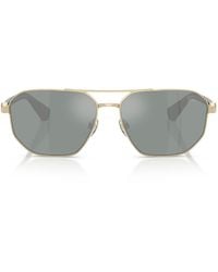 Burberry - Pilot Sunglasses - Lyst