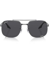 Ray-Ban - Polarized+ Lenses Square Sunglasses - Lyst