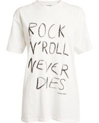 Anine Bing - Walker Rock-n-roll T-shirt - Lyst