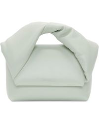 JW Anderson - Mini Leather Twister Top-handle Bag - Lyst