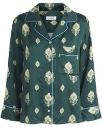 Sandro - Paisley Pyjama-Style Shirt - Lyst