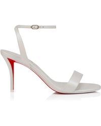 Christian Louboutin - Miss Z Leather Sandals 80 - Lyst