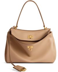 Balenciaga - Leather Rodeo Top Handle Bag - Lyst