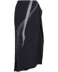 Issey Miyake - Hands Of Lover Pleats Maxi Skirt - Lyst