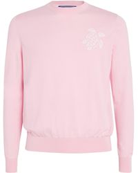 Vilebrequin - Cotton Turtle Jacquard Sweater - Lyst