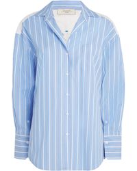 Weekend by Maxmara - Cotton Poplin Stripe Shirt - Lyst