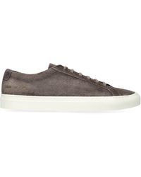 Common Projects - Suede Low-top Achilles Sneakers - Lyst
