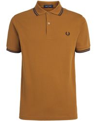 Fred Perry - Cotton Twin Tipped Polo Shirt - Lyst
