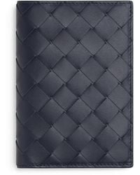 Bottega Veneta - Leather Intrecciato Passport Holder - Lyst