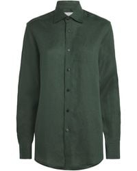 With Nothing Underneath - Linen The Boyfriend Shirt - Lyst