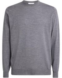 Lardini - Virgin Wool Crew-Neck Sweater - Lyst