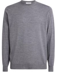 Lardini - Virgin Wool Crew-Neck Sweater - Lyst