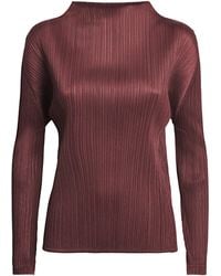 Pleats Please Issey Miyake - January Monthly Colours Top - Lyst