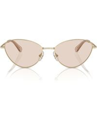 Swarovski - Metal Sk7014 Sunglasses - Lyst