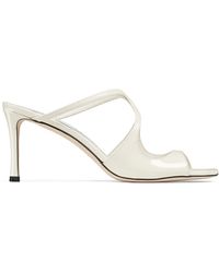 Jimmy Choo - Anise 75 Patent Leather Sandals - Lyst