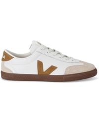 Veja - Leather Volley Sneakers - Lyst