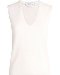Gabriela Hearst - Cashmere Bouclé Tank Top - Lyst
