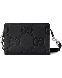 Gucci - Mini Leather Jumbo Gg Cross-body Bag - Lyst