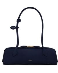 Alaïa - Medium Nubuck Le Teckel Shoulder Bag - Lyst