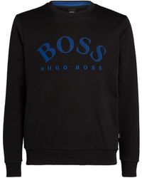 boss velour sweatshirt