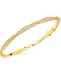 Graff - And Diamond Spiral Bangle - Lyst