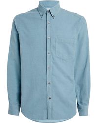 Dunhill - Cotton-cashmere Corduroy Shirt - Lyst
