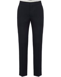 McQueen - Tailored Cigarette Trousers - Lyst