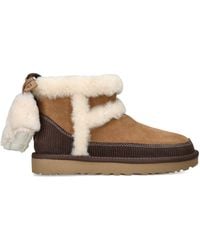 UGG - Suede Classic Mini Heritage Boots - Lyst