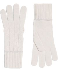 Eleventy - Cashmere Cable-Knit Gloves - Lyst