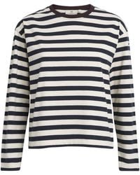 Barbour - Cotton Stripe Woodhouse Long-Sleeve T-Shirt - Lyst