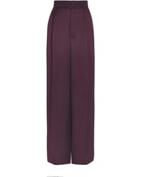 Sa Su Phi - Silk-Blend Bogart Wide-Leg Trousers - Lyst