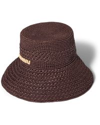 Miu Miu - Raffia Hat - Lyst