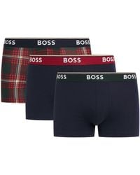 BOSS - Stretch-Cotton Power Trunks - Lyst