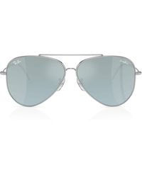 Ray-Ban - X Lenny Kravitz Rbr0101S Aviator Reverse Sunglasses - Lyst